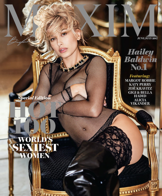 Hailey Baldwin luôn xuất hiện ấn tượng trên các tạp chí sexy với vẻ đẹp gợi cảm và quyến rũ